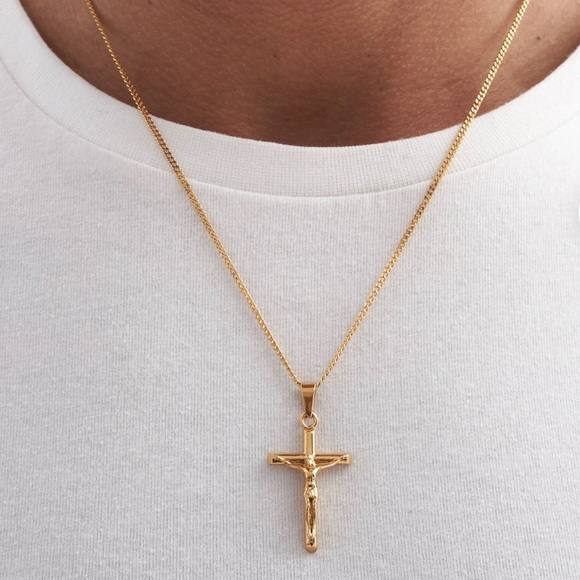 blackjack jewelry Other - 🃏NWT•BlackJack•Crucifix Necklace•Sacrifice&love🃏
